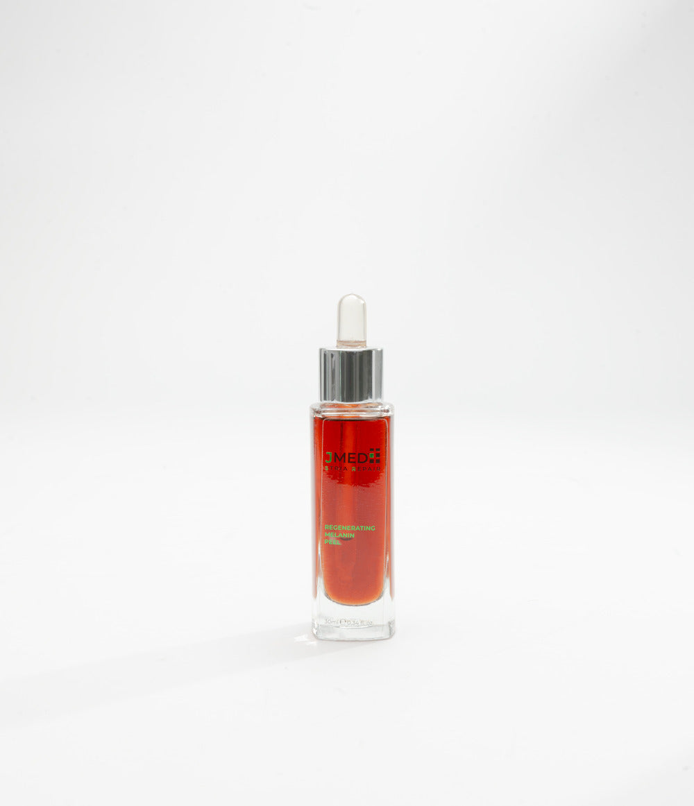 JMed Stria Repair Regenerating Melanin Peel – 30ml targeted treatment for skin tone correction and regeneration.
