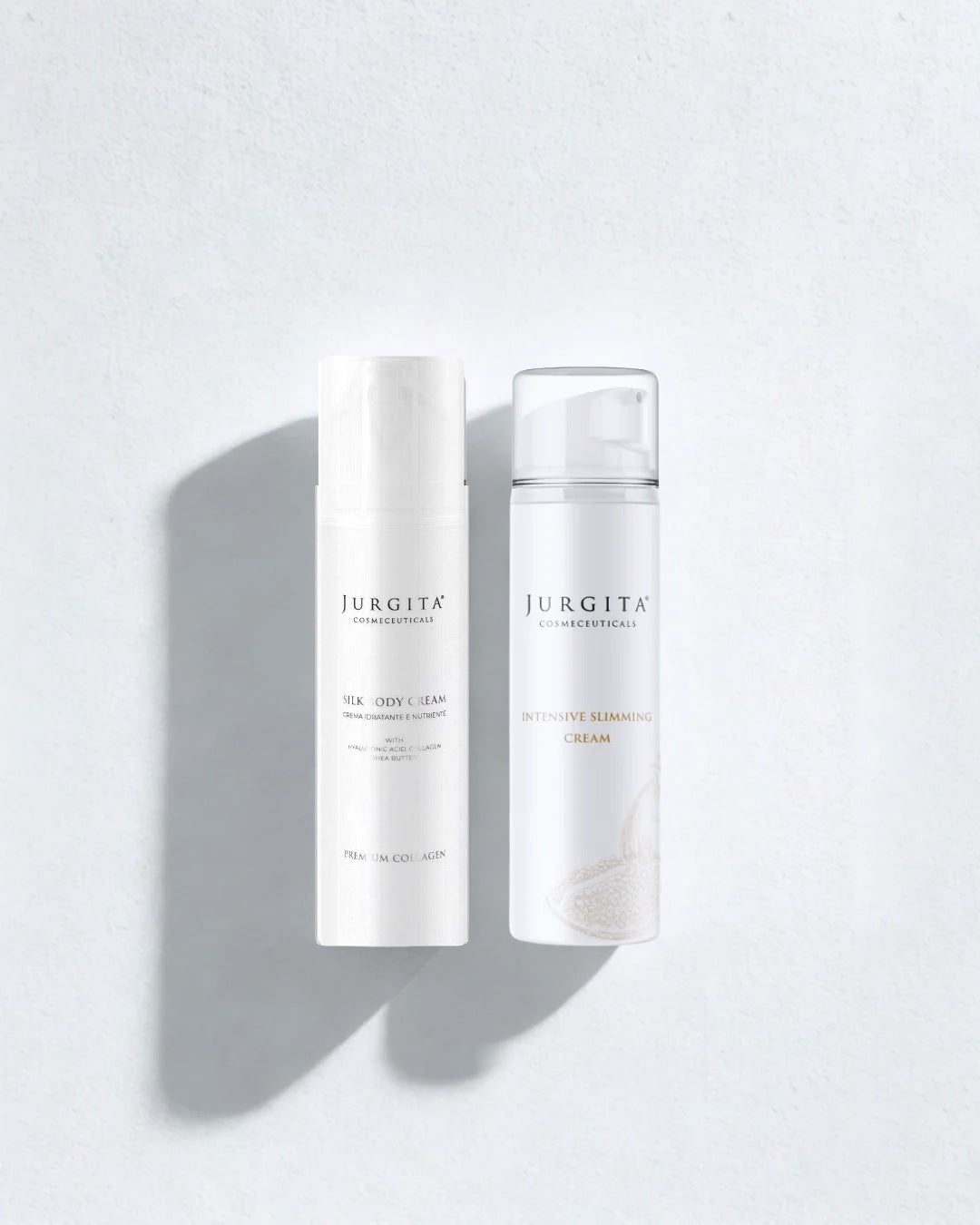 Jurgita Cosmeceuticals Silk Body Cream and Intensive Slimming Cream – Slim & Silk Body Duo Set